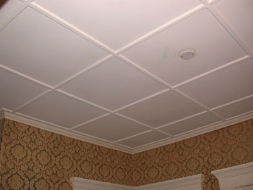 Dining room ceiling
